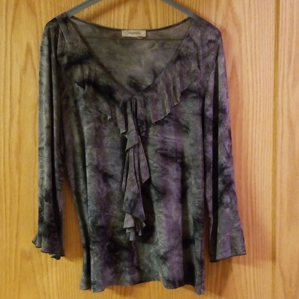Ladies gray blouse